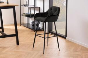 Barová židle Erna VII - set 2 ks Black