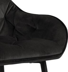 Barová židle Erna VII - set 2 ks Black