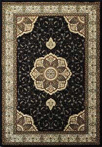 Berfin Dywany Kusový koberec Anatolia 5328 S (Black) - 200x300 cm
