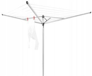 Brabantia Zahradní sušák Topspinner 50m kovový stojan šedá 310805