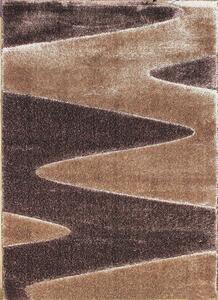 Berfin Dywany Kusový koberec Seher 3D 2652 Brown Beige - 140x190 cm