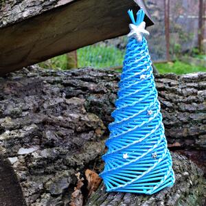 Stromeček tyrkysový - vánoční dekrace