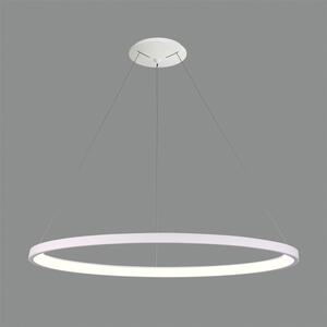 ACB Iluminacion Závěsné LED svítidlo GRACE, 89W, Ø 98 cm, CRI90, CCT switch 2700-4000K Barva: Bílá, Stmívání a řízení: ON/OFF