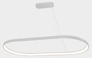 ACB Iluminacion Závěsné LED svítidlo GRACE, 100W, 120x60 cm, CRI90, CCT switch 2700-4000K Barva: Bílá, Stmívání a řízení: ON/OFF
