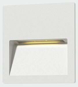 ACB Iluminacion Venkovní zapuštěné nástěnné LED svítidlo NASHIRA 2,2W, 115x115 mm, CRI80, CCT switch 2200-4000K, IP65 Barva: Bílá