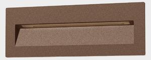ACB Iluminacion Venkovní zapuštěné nástěnné LED svítidlo NASHIRA 4,5W, 226x76 mm, CRI80, CCT switch 2200-4000K, IP65 Barva: corten