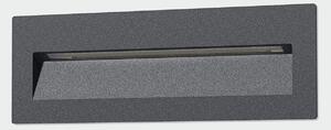 ACB Iluminacion Venkovní zapuštěné nástěnné LED svítidlo NASHIRA 4,5W, 226x76 mm, CRI80, CCT switch 2200-4000K, IP65 Barva: Antracit
