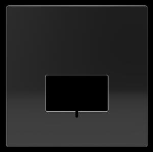 ACB Iluminacion Zapuštěné nástěnné svítidlo SIGN Square, 1,5W, 86x86 mm, CRI90, CCT switch 2700-4000K Barva: Černá