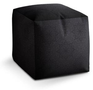 Sablio Taburet Cube Mehendi - 40x40x40 cm