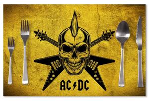 Sablio Prostírání ACDC Lebka: 40x30cm