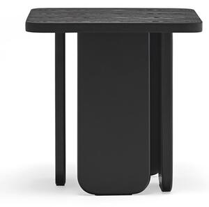 Odkládací stolek arq 48 x 48 cm černý