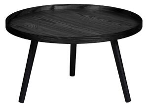 MUZZA Konferenční stolek mesa l ø 60 x 34 cm černý