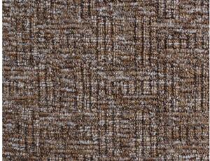 Spoltex koberce Liberec AKCE: 100x240 cm Metrážový koberec Optik 15 Hnědý - Bez obšití cm
