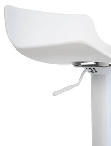 Barová židle dabel 77.5 cm bílá