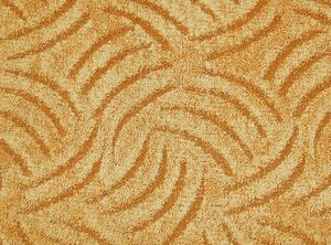 Metrážový koberec Tango 283 Oranžový - Rozměr na míru bez obšití cm