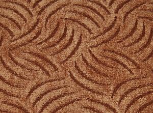 AKCE: 80x580 cm Metrážový koberec Tango 822 Hnědý - Rozměr na míru bez obšití cm