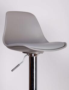 Barová židle lyen 84 cm šedá