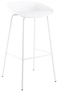 Barová židle atten 74 cm bílá