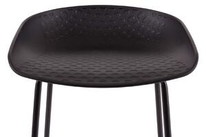 Barová židle atten 74 cm černá