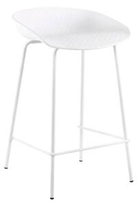MUZZA Barová židle atten 65 cm bílá