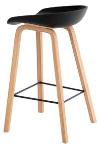 Barová židle rieno 66 cm černá