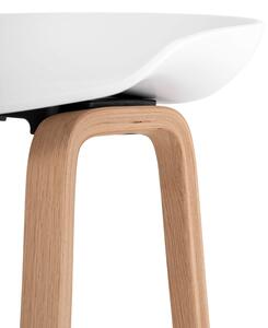 Barová židle rieno 66 cm bílá