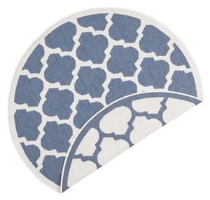 NORTHRUGS - Hanse Home koberce Kusový koberec Twin Supreme 103422 Palermo blue creme kruh - 140x140 (průměr) kruh cm