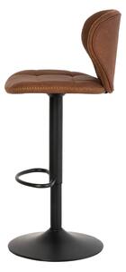 MUZZA Barová židle perip 61 cm hnědá