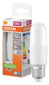 Matná LED žárovka E27 11 W PCR CLASSIC, studená bílá