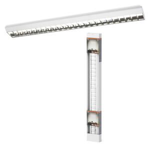 Lineární LED panel Office Line Grid Curve, bílá, studená bílá