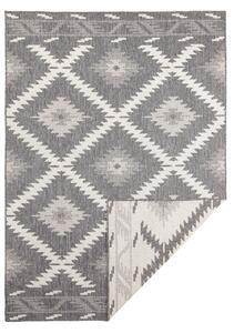 NORTHRUGS - Hanse Home koberce Kusový koberec Twin Supreme 103428 Malibu grey creme – na ven i na doma - 80x150 cm