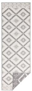 NORTHRUGS - Hanse Home koberce Kusový koberec Twin Supreme 103428 Malibu grey creme – na ven i na doma - 120x170 cm