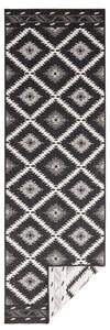 NORTHRUGS - Hanse Home koberce Kusový koberec Twin Supreme 103429 Malibu black creme ROZMĚR: 80x250