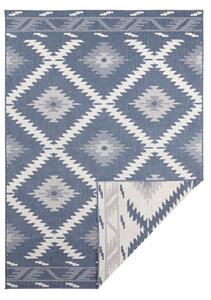 NORTHRUGS - Hanse Home koberce Kusový koberec Twin Supreme 103430 Malibu blue creme – na ven i na doma - 80x250 cm