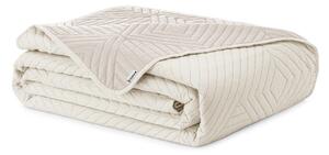 Krémový prošívaný přehoz z mikrovlákna 220x240 cm Softa – Restilo