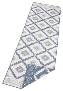 NORTHRUGS - Hanse Home koberce Kusový koberec Twin Supreme 103430 Malibu blue creme – na ven i na doma - 120x170 cm