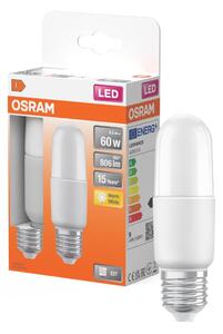 Matná LED žárovka E27 STAR 8,5 W, teplá bílá, náhrada 60 W