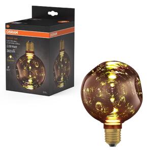 Matná LED žárovka E27 3,5 W DECOR LAMP, Růže, náhrada 28 W
