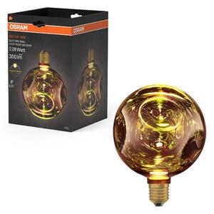 Matná LED žárovka E27 3,5 W DECOR LAMP, Růže, střední