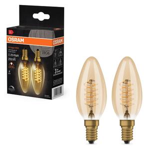 Stmívatelná LED žárovka E14 3,4 W Vintage 1906, teplá bílá