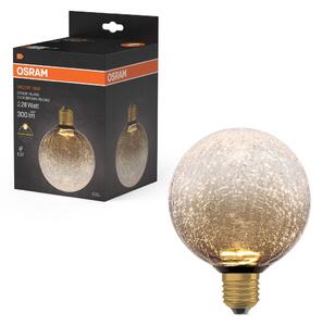 Matná LED žárovka E27 3,5 W DECOR LAMP, hnědá, náhrada 28 W