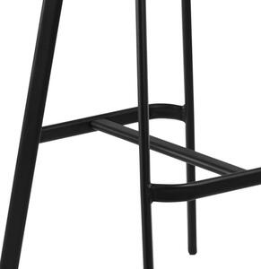 Barová židle Elmar II - set 2 ks Black