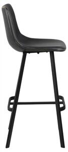 Barová židle Elmar II - set 2 ks Black