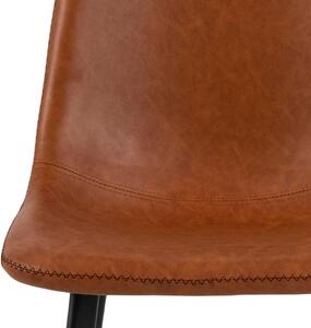 Actona Barová židle Oregon 93 cm brandy hnědá