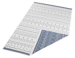 NORTHRUGS - Hanse Home koberce Kusový koberec Twin Supreme 103439 Kuba blue creme – na ven i na doma - 120x170 cm
