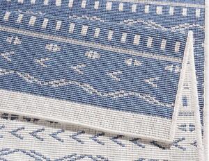 NORTHRUGS - Hanse Home koberce Kusový koberec Twin Supreme 103439 Kuba blue creme – na ven i na doma - 160x230 cm