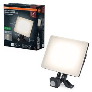 Venkovní reflektor ENDURA® nastavitelný se senzorem 50W, 120 °, černá
