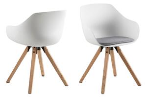 Actona Designová židle Tina bílá