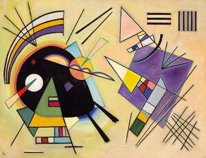 Obrazová reprodukce Black and Violet (1923), Wassily Kandinsky