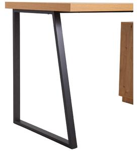 PSACÍ STŮL, černá, barvy dubu, 140/60/74 cm MID.YOU - Kancelářské stoly, Online Only